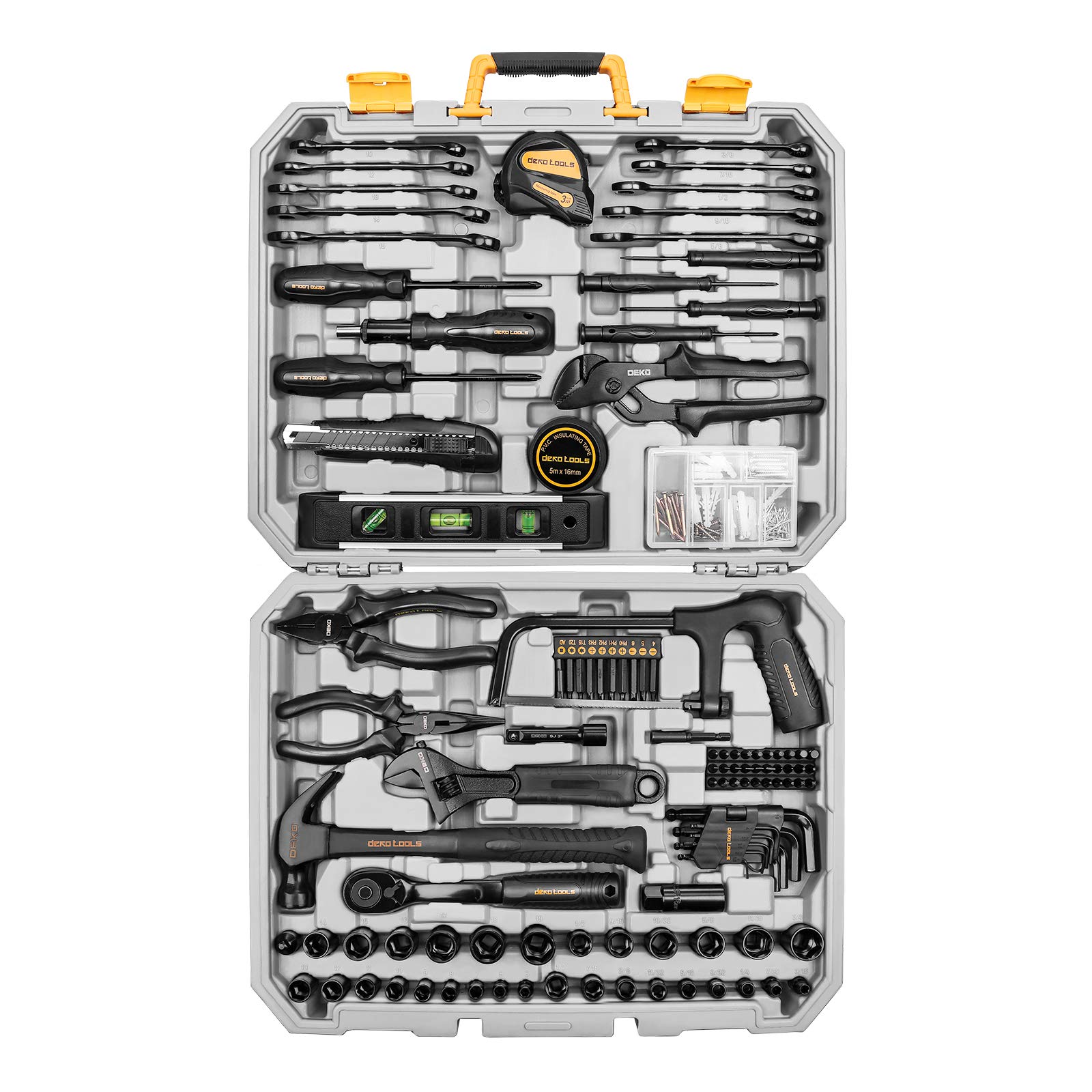 GOXAWEE Rotary Tool Kit with 180 Rotary Tool Accessories & Flex Shaft &  Universal Collet, 5 Variable Speed Rotary Multi-Tool, Mini Electric Drill  Set for Crafting DIY Project 